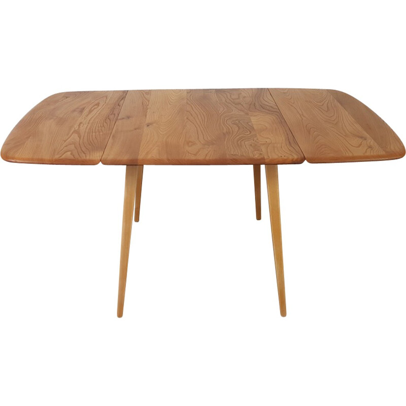 Table vintage rabattable par Ercol - 1960