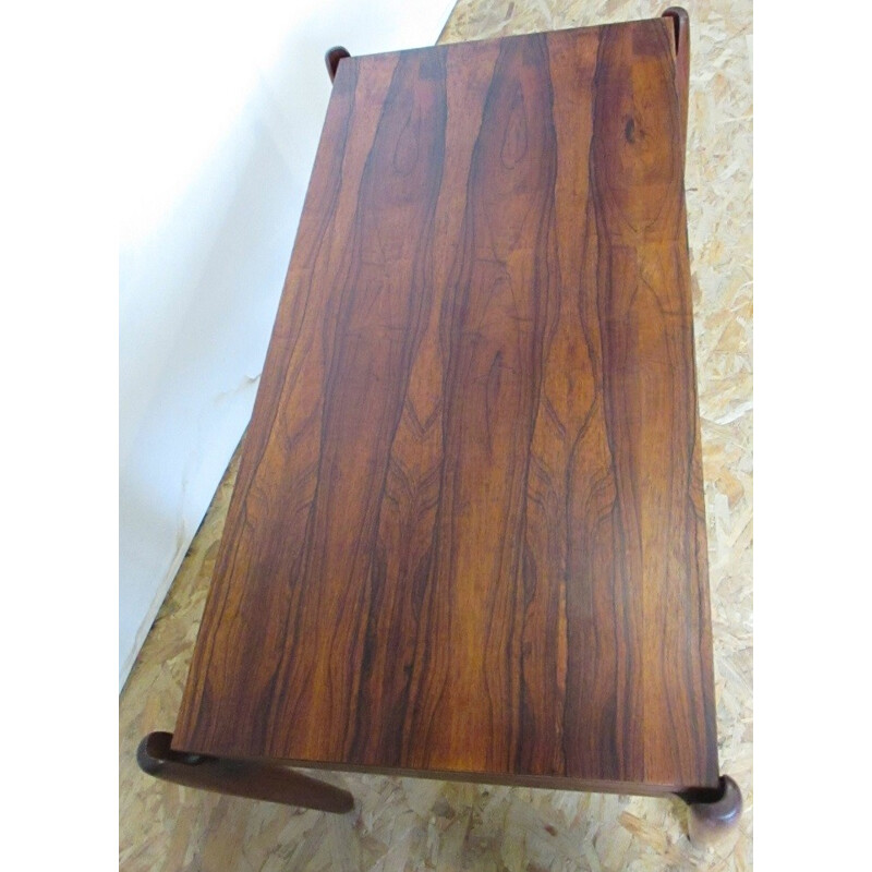 Vintage rosewood coffee table - 1960s