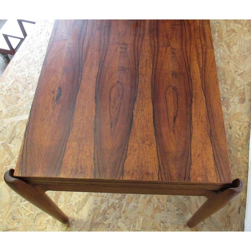 Vintage rosewood coffee table - 1960s