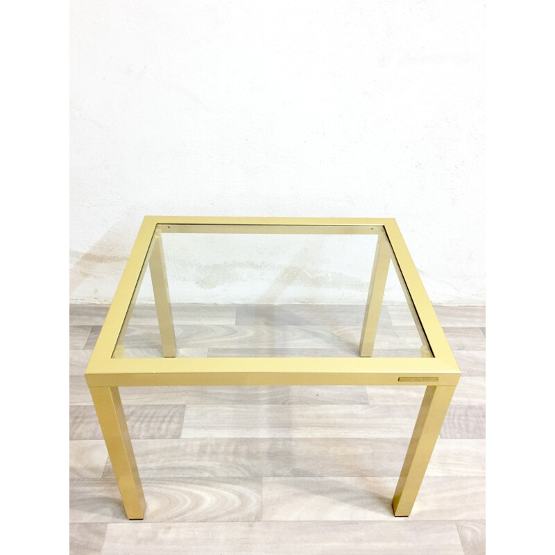 Vintage rectangular table by Pierre Vandel - 1980s