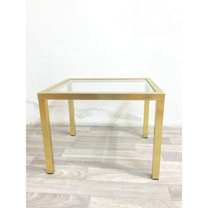 Table vintage rectangulaire Pierre Vandel - 1980