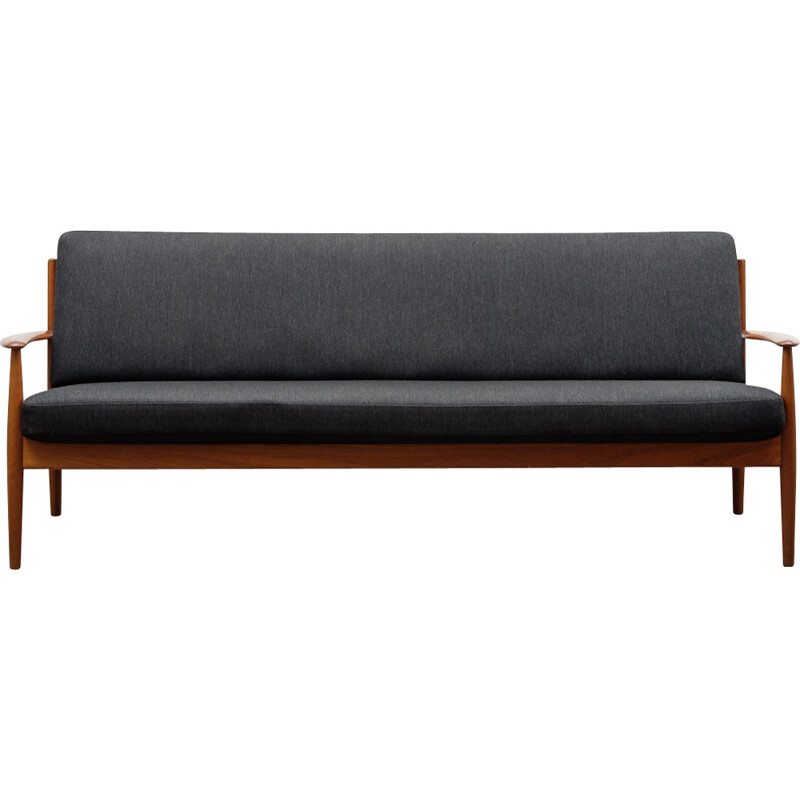 Vintage Danish teak sofa by Grete Jalk for France & Son - 1960s