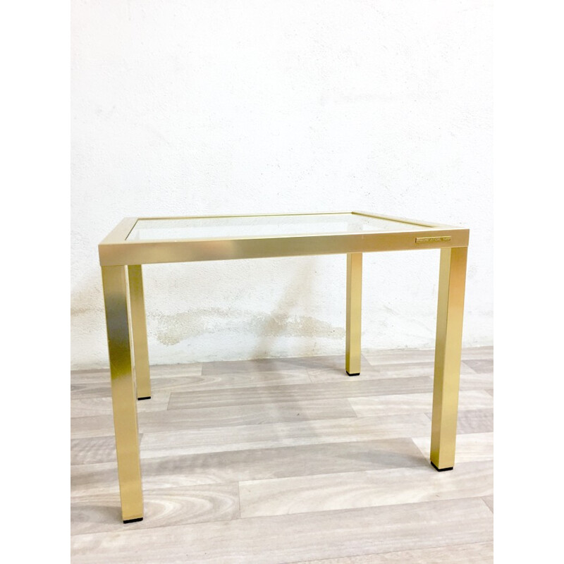 Vintage rectangular table by Pierre Vandel - 1980s