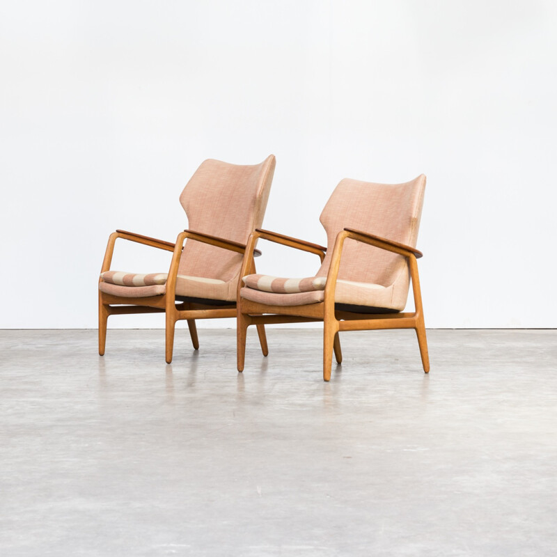 Vintage pair of armchairs by Aksel Bender Madsen for Bovenkamp - 1960s