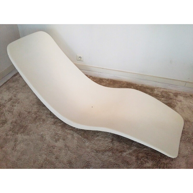 Chaise longue vintage "Eurolax R1" par Charles Zublena pour Club Med - 1970