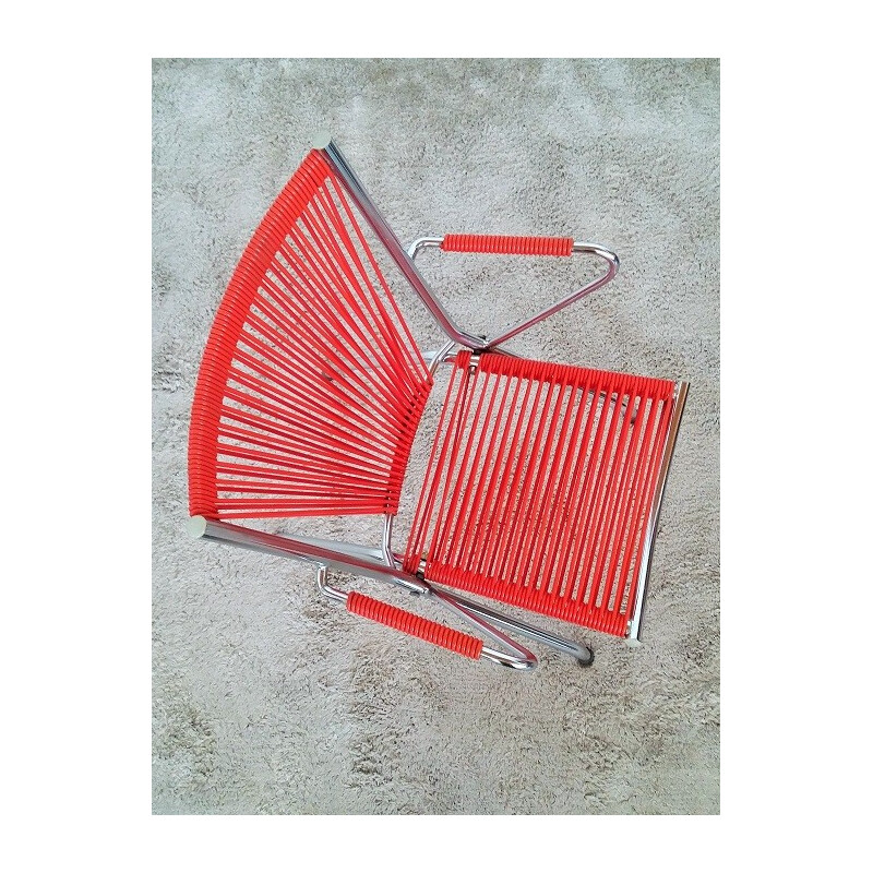 Vintage "Scoubidou" children armchair - 1960s