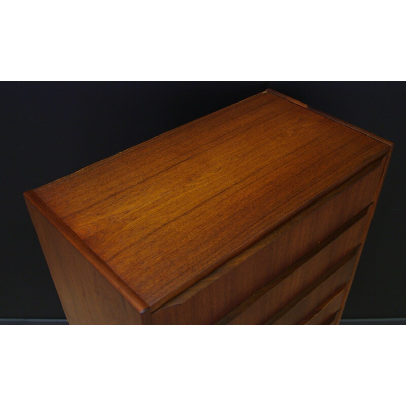 Vintage teak chest of drawers - 1960s