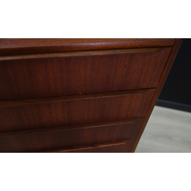 Vintage teak chest of drawers - 1960s