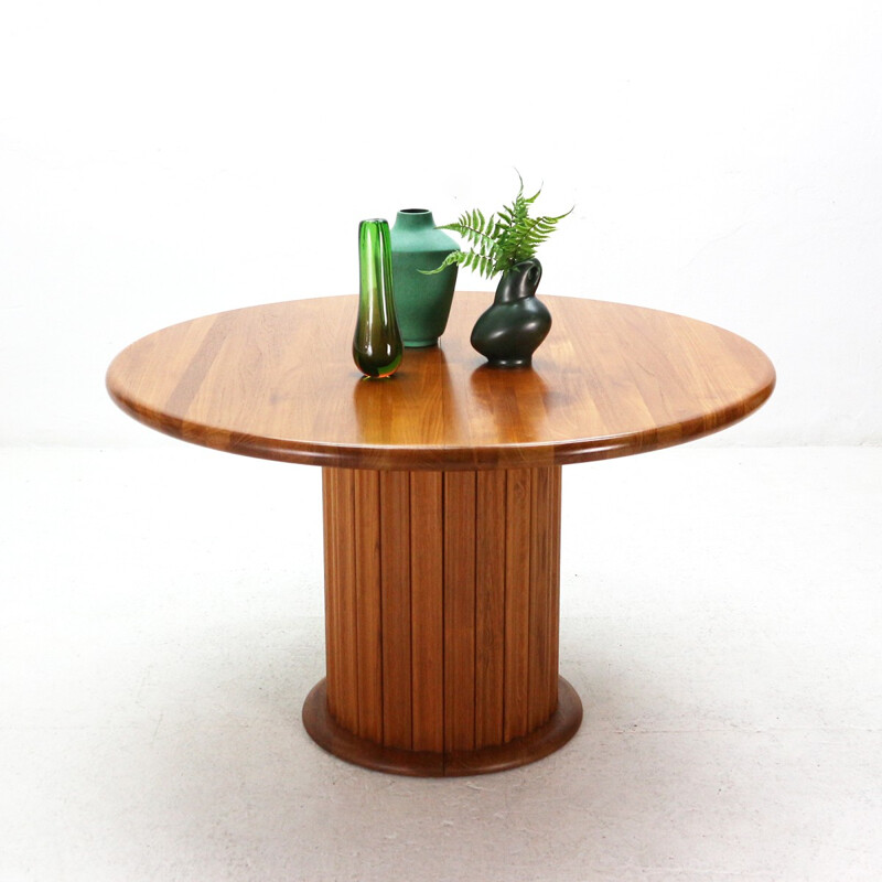 Vintage extendible teak dining table by Gudme, DK - 1960s