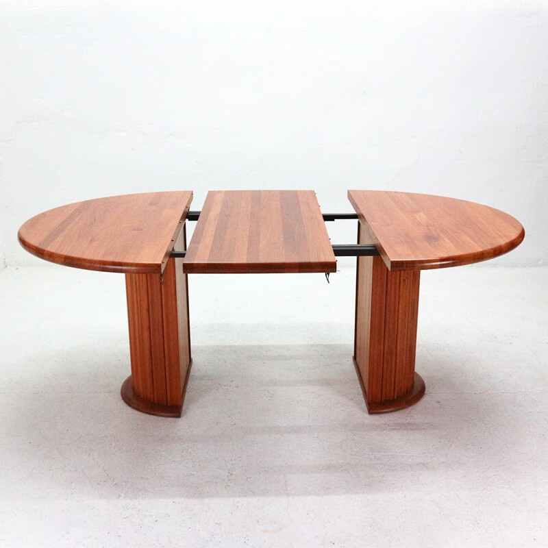 Vintage extendible teak dining table by Gudme, DK - 1960s