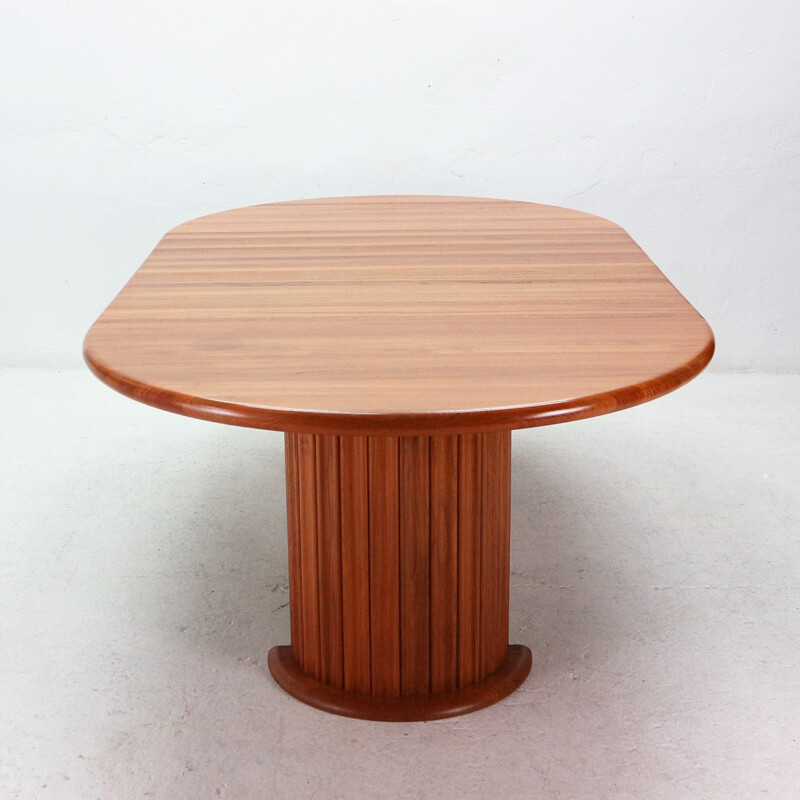 Vintage extendible teak dining table by Gudme, DK - 1960s