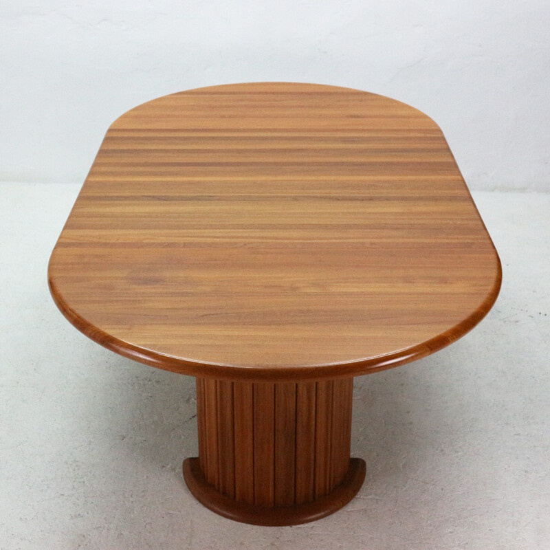 Vintage extendible teak dining table by Gudme, DK - 1960s