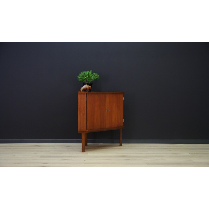 Vintage scandinavian teak cabinet - 1960s