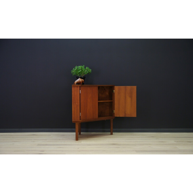 Vintage scandinavian teak cabinet - 1960s