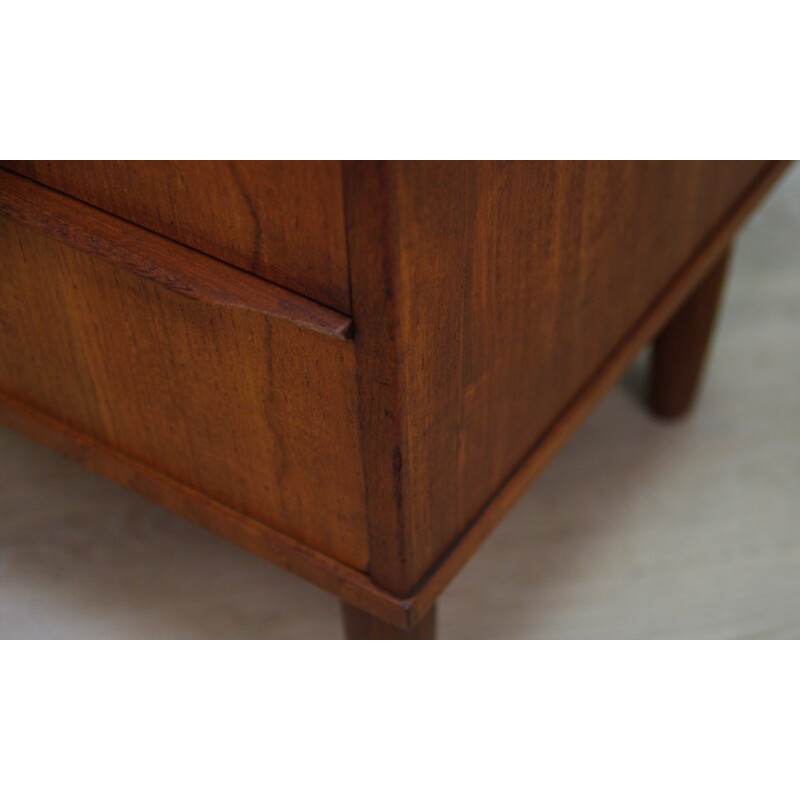 Vintage danish teak chest of drawers - 1960s