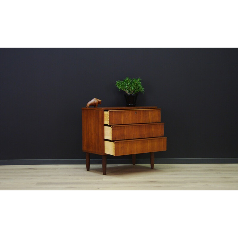 Commode vintage danoise en teck - 1960