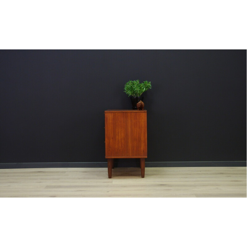 Vintage danish teak chest of drawers - 1960s