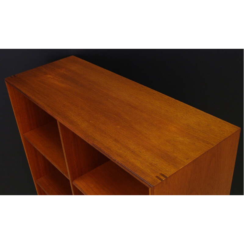 Vintage scandinavian teak bookcase - 1960s