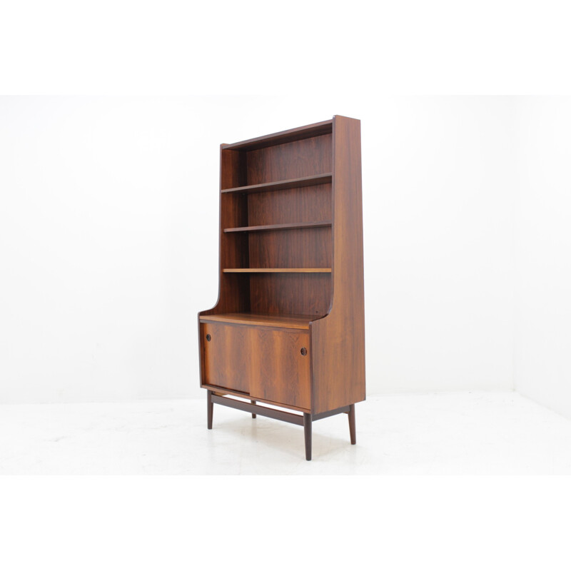 Vintage Danish Palisander Bookcase Cabinet - 1960s