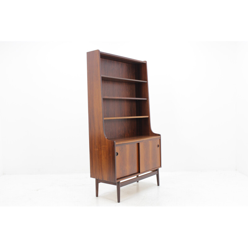Vintage Danish Palisander Bookcase Cabinet - 1960s