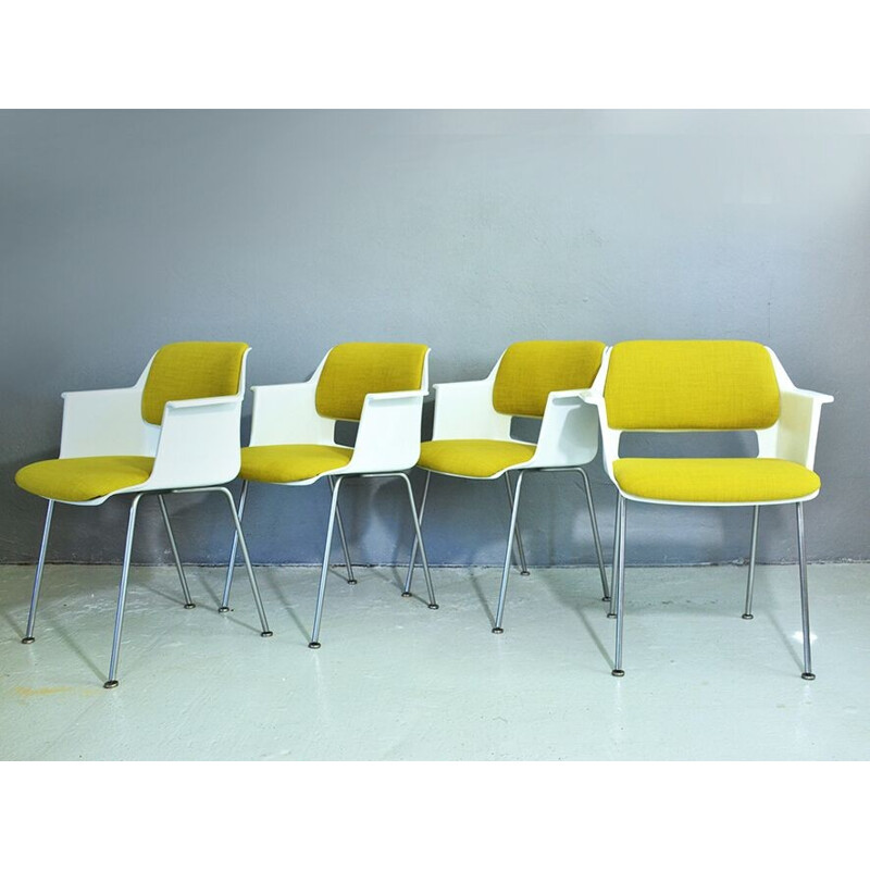 Set of 4 vintage Gipsen 2225 chairs by André Cordemeijer - 1960s