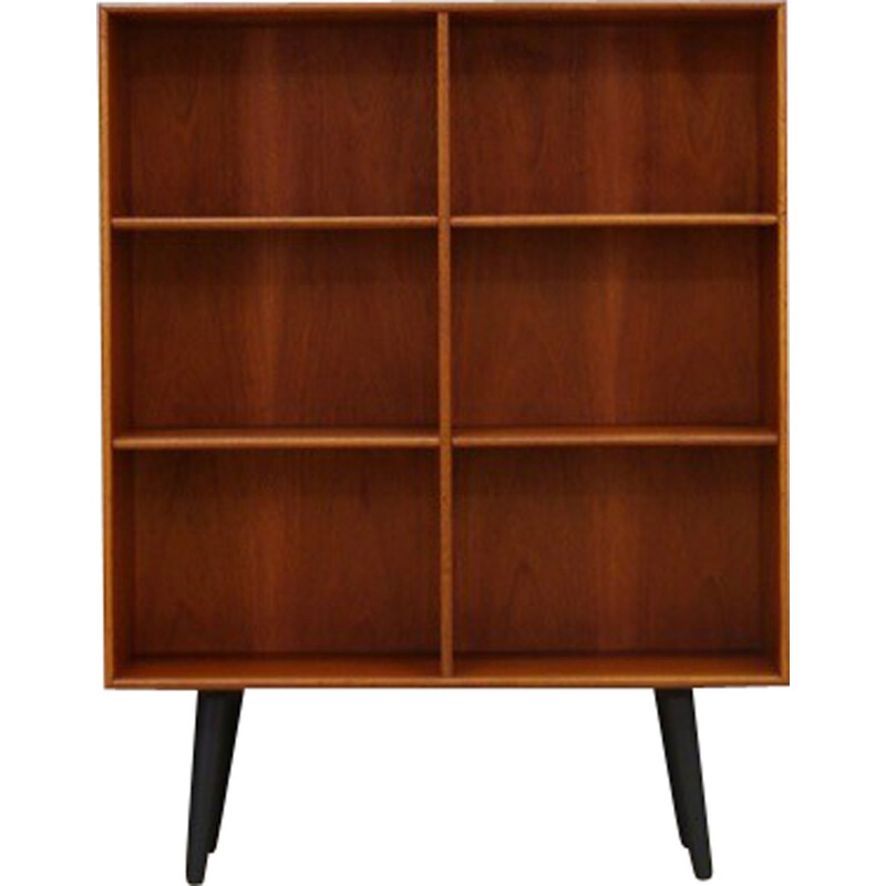 Vintage scandinavian teak bookcase - 1960s