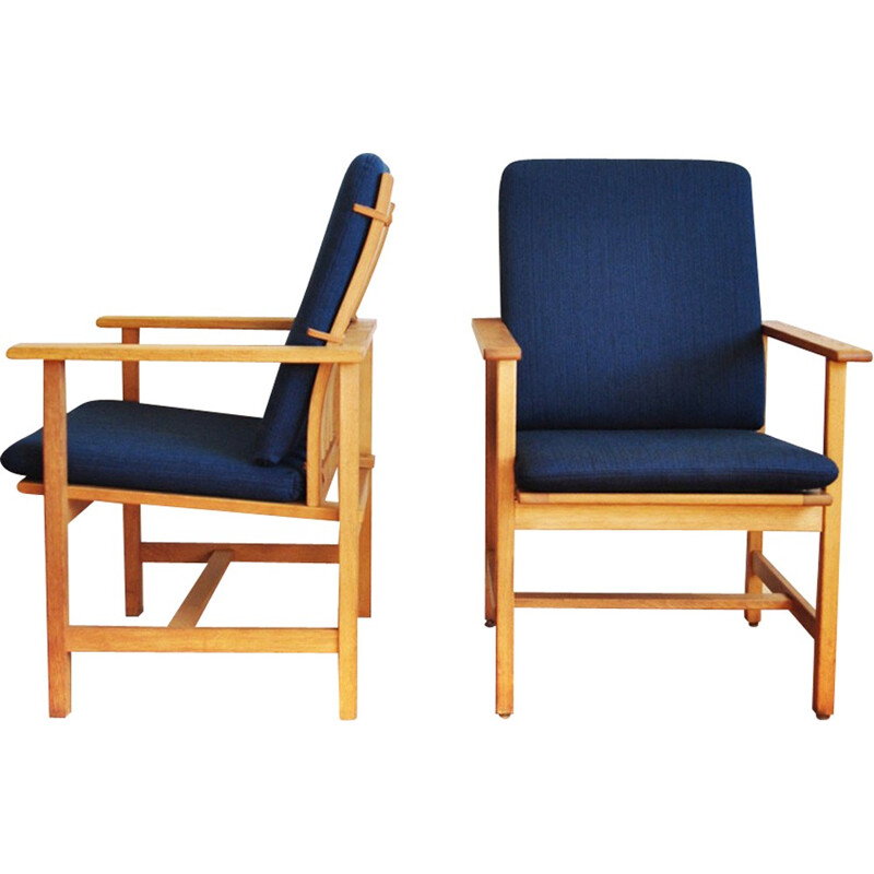 Vintage lounge chair by Borge Mogensen for Fredericia Stolefabrik - 1960s