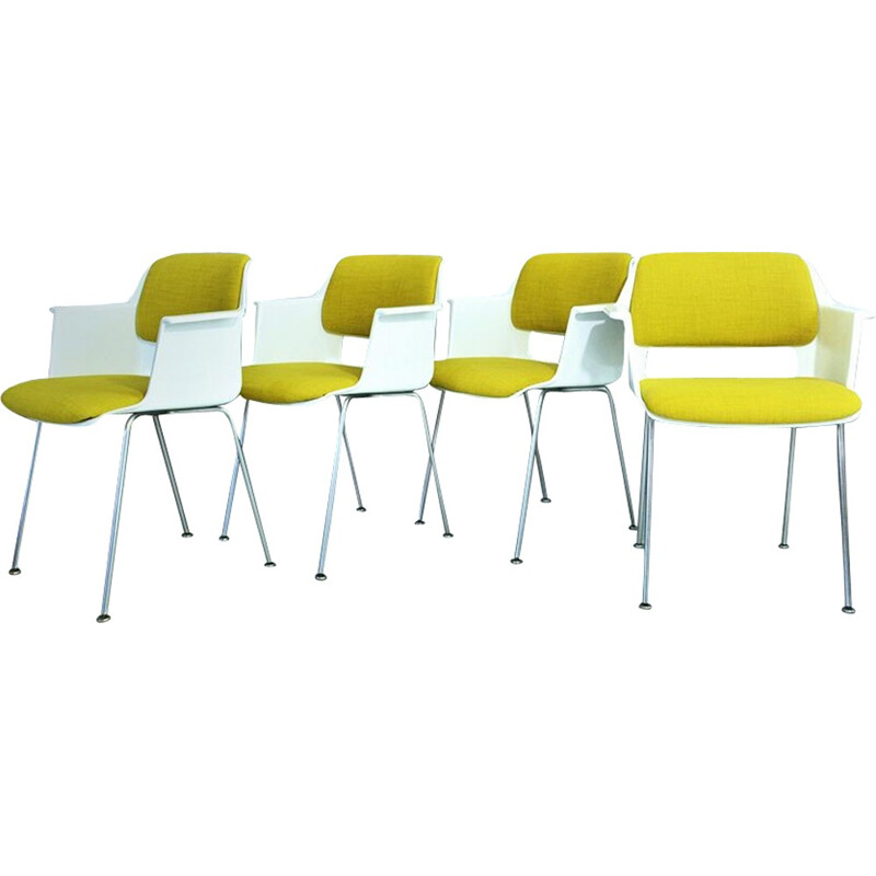 Set of 4 vintage Gipsen 2225 chairs by André Cordemeijer - 1960s