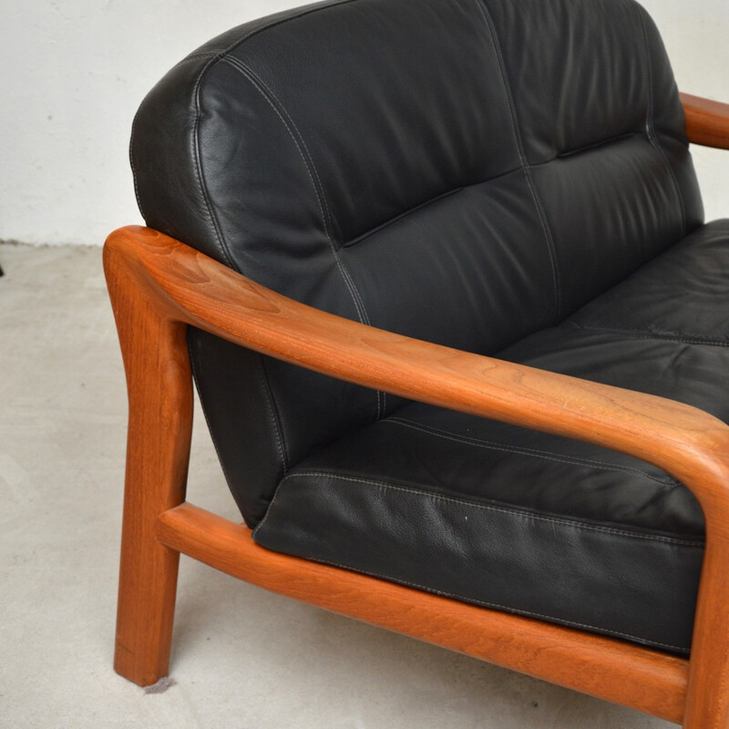 Vintage 2 seater sofa by Arne Wahl Iversen for Komfort - 1960s