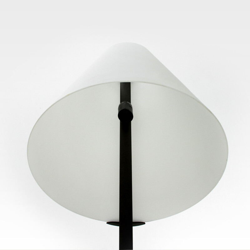 Micene Floor lamp with opaline shade by Leucos - 1950s