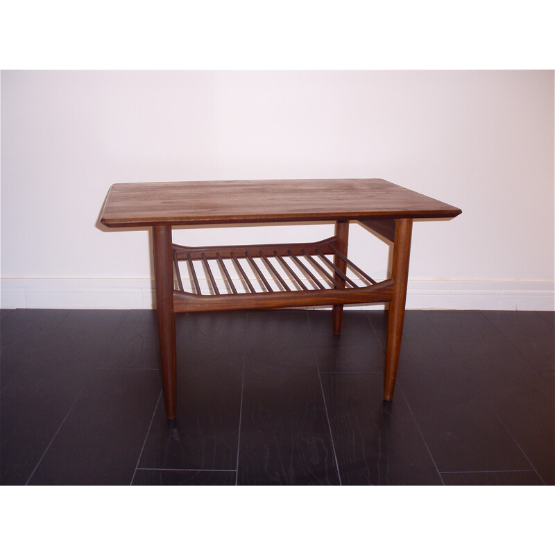 Coffee table stylish scandinavian G Plan in mahogany - 1960s