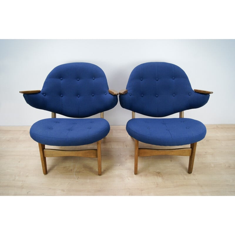 Set of 2 Model 33 Armchairs by Carl Edward Matthes - 1950s