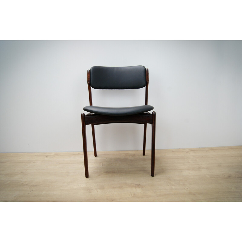 Set of 6 Model 49 Rosewood Dining Chair by Erik Buch for Odense Maskinsnedkeri - 1960s