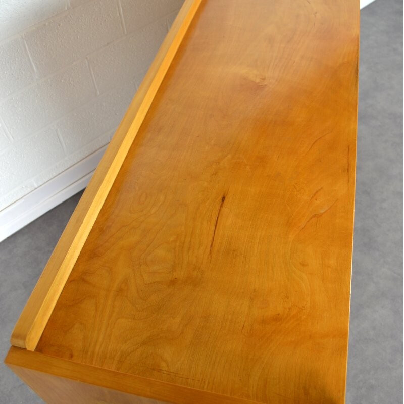 Vintage sideboard in solid oak - 1960s