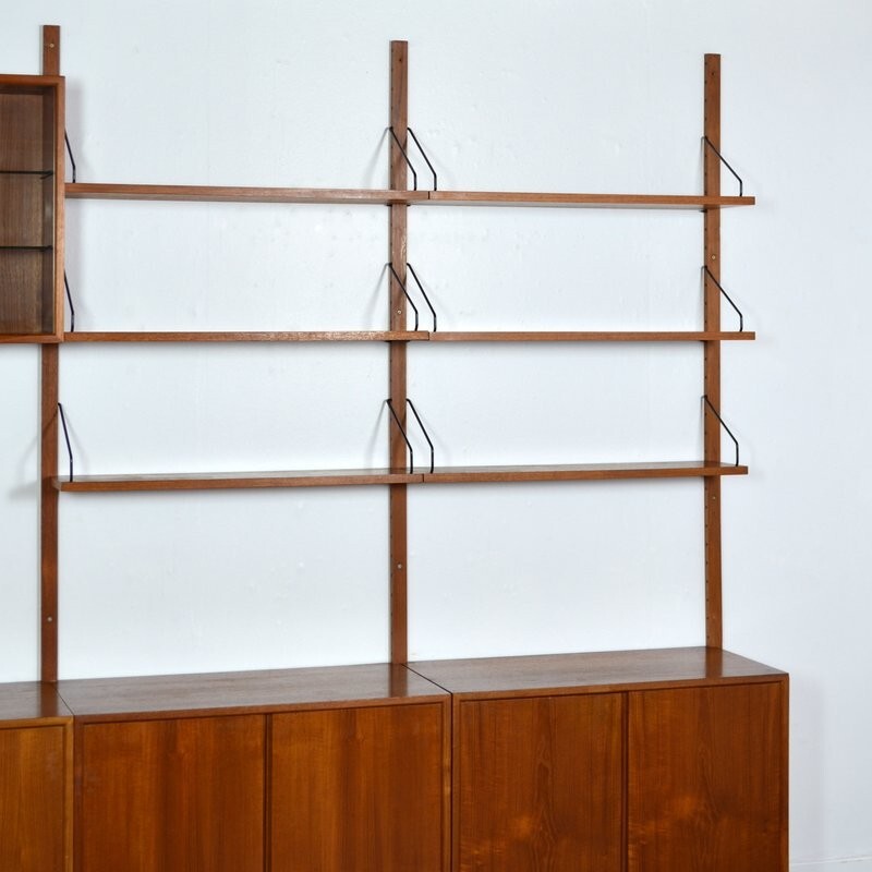 Vintage modular shelving system by Poul Cadovius - 1960s