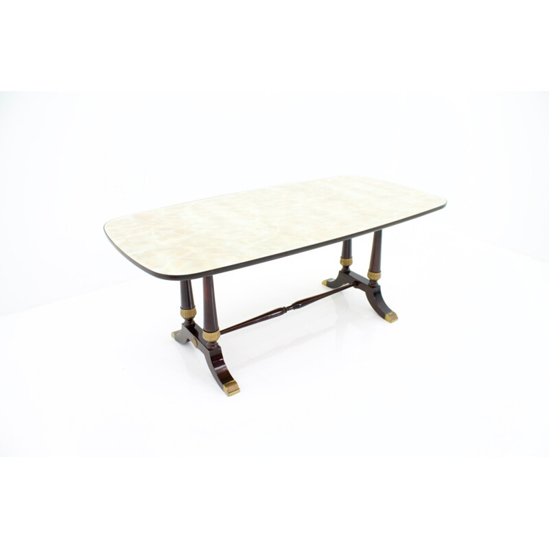 Table et six chaises vintages Italiennes - 1950