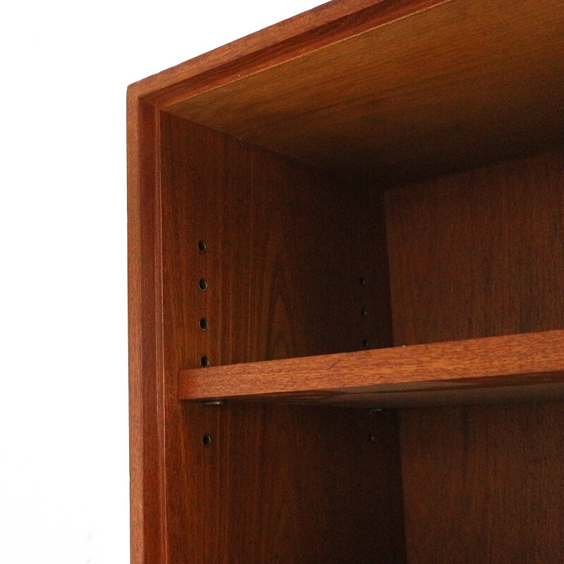 Premium vintage teak bookshelf - 1960s