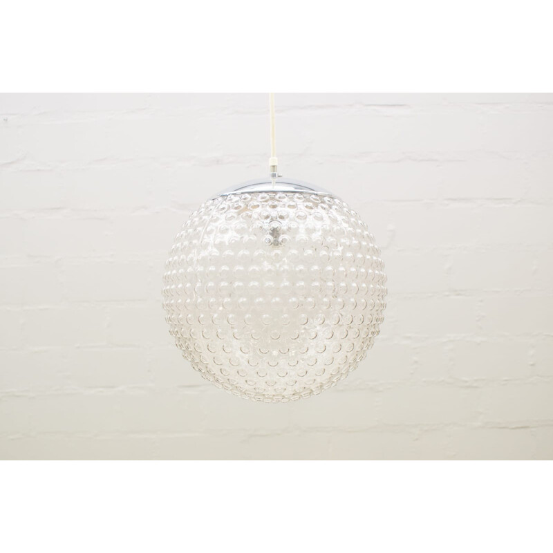 Vintage bubble globe lamp by Staff Leuchten, 1970