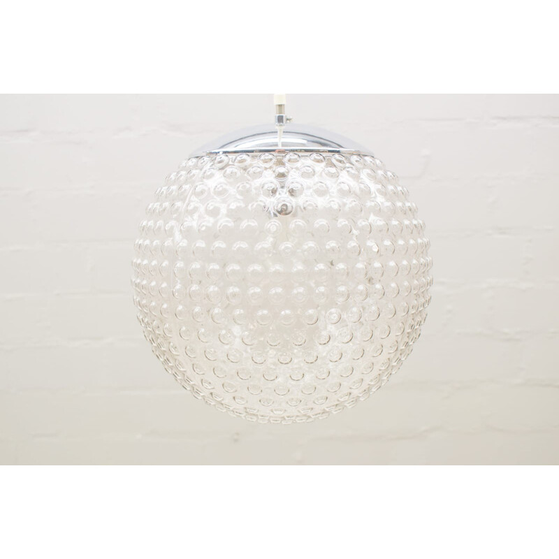 Vintage bubble globe lamp van Staff Leuchten, 1970