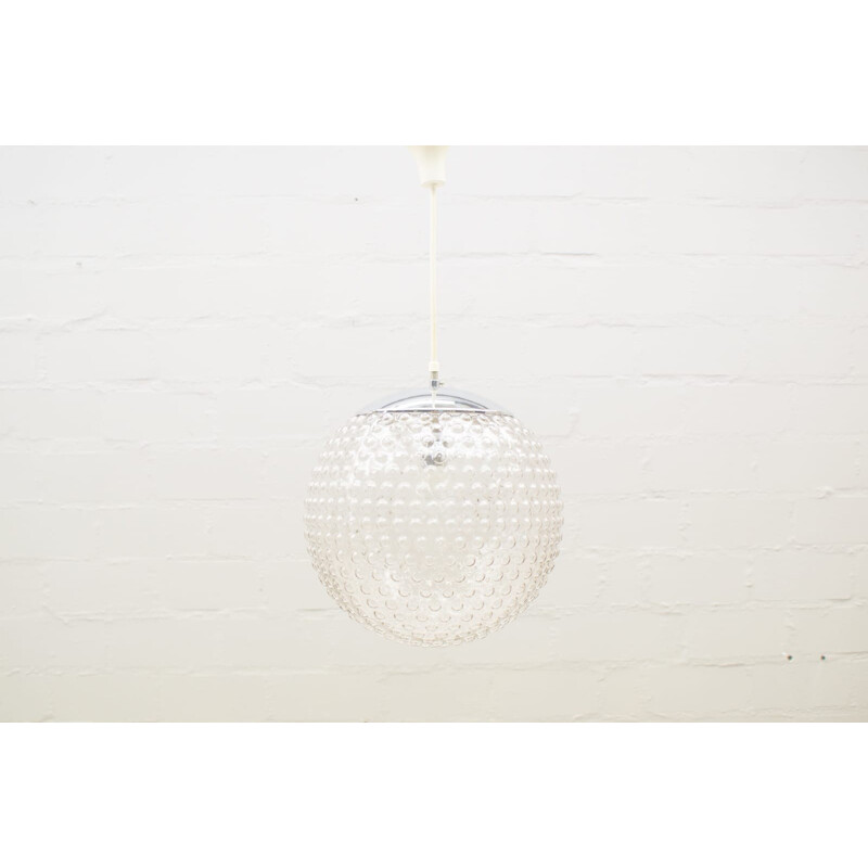 Vintage bubble globe lamp by Staff Leuchten, 1970