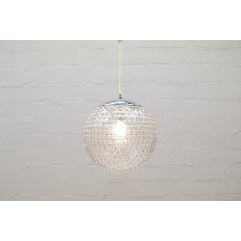 Vintage bubble globe lamp by Staff Leuchten, 1970