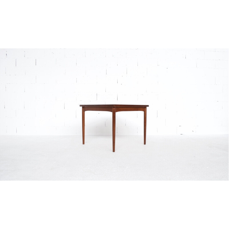 Vintage teak dining table by Borge Mogensen for Soborg Mobelfabrik - 1950s