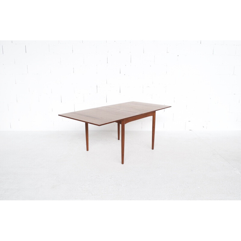 Vintage teak dining table by Borge Mogensen for Soborg Mobelfabrik - 1950s