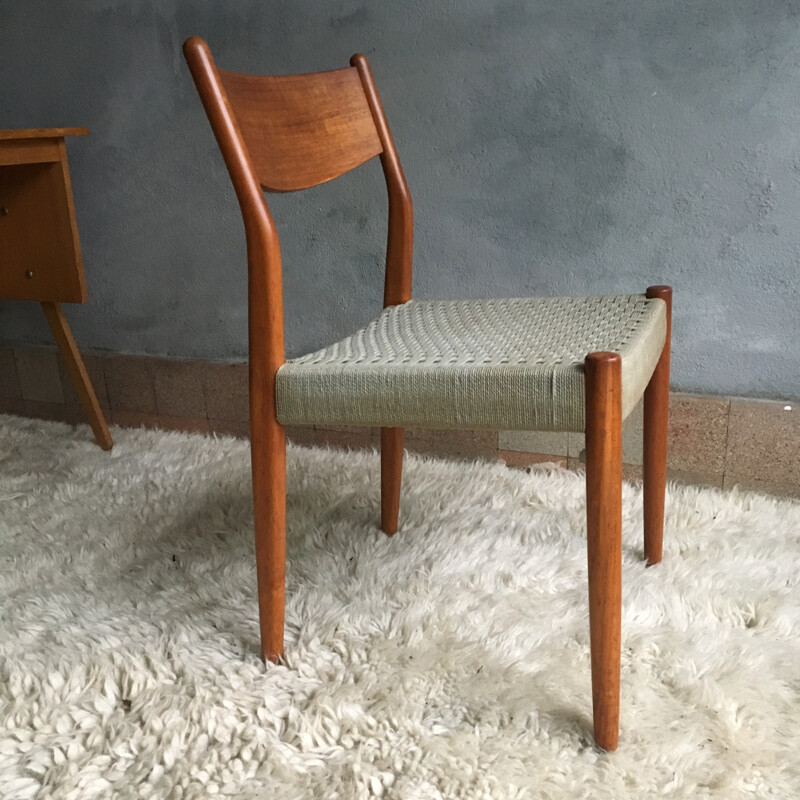 Vintage Scandinavian teak chair by Cees Braakman for Pastoe - 1960s