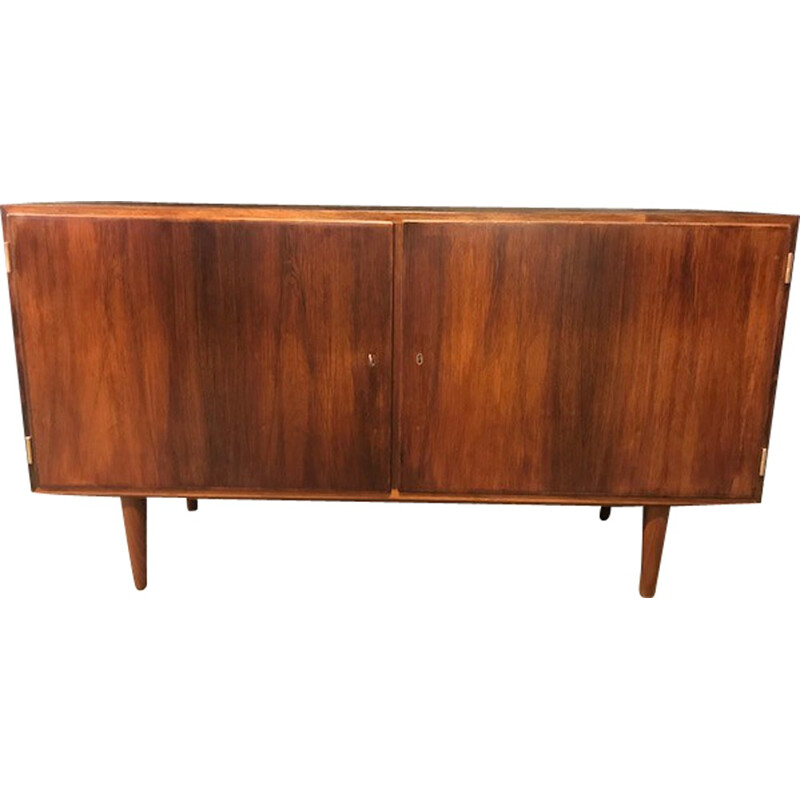 Vintage rosewood sideboard by Aage Hundevad - 1960s