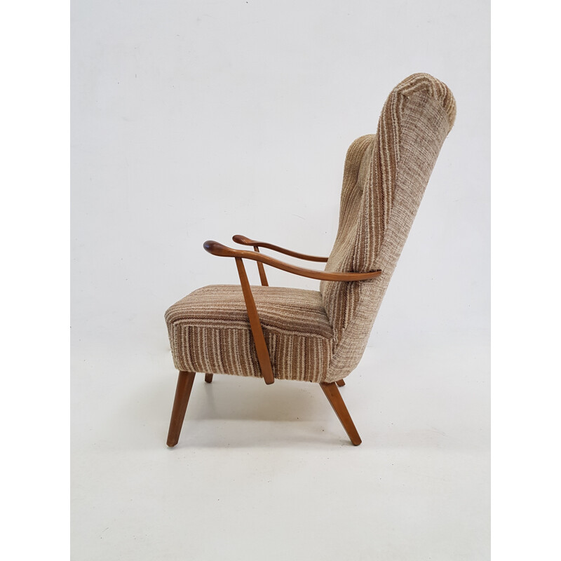 Cadeira de braços escandinava de Walter Knoll para Knoll Antimott - 1960
