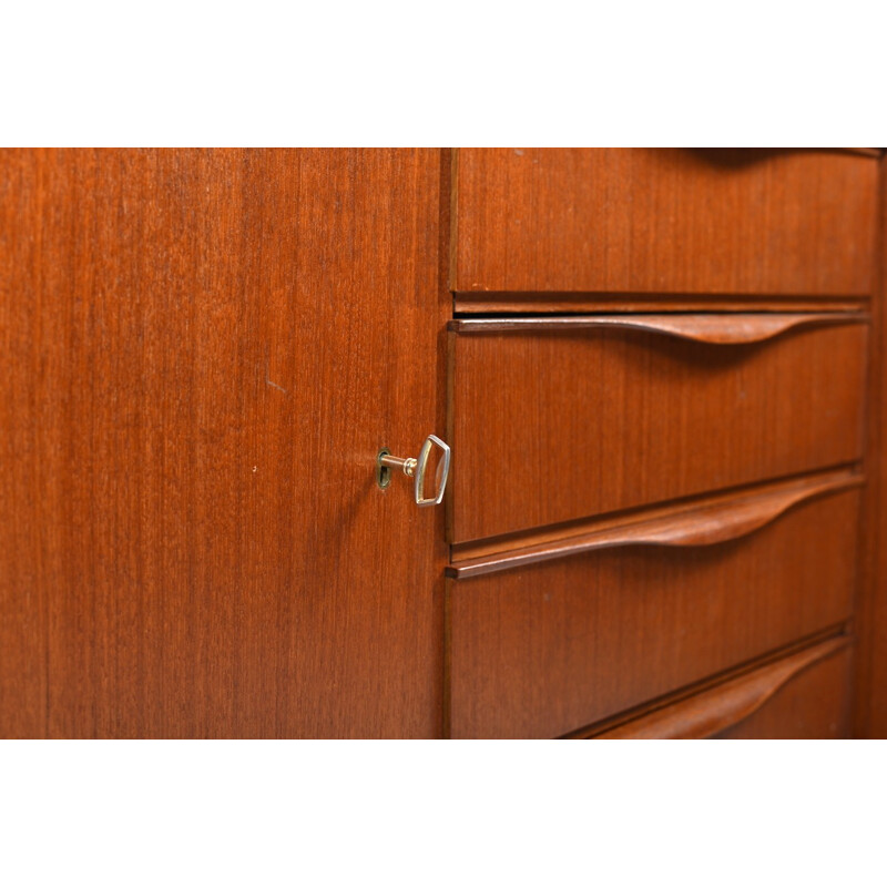 Vintage 3-piece sideboard in teak - 1950s