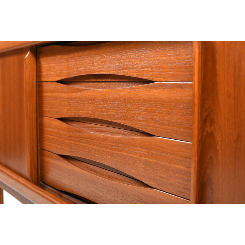 Vintage teak sideboard by H. P. Hansen - 1960s