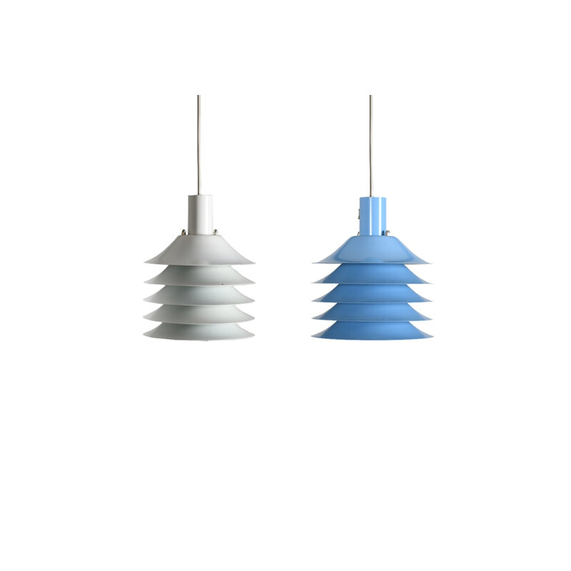 Set of 2 Danish pendant lamps for ABO Randers - 1960s