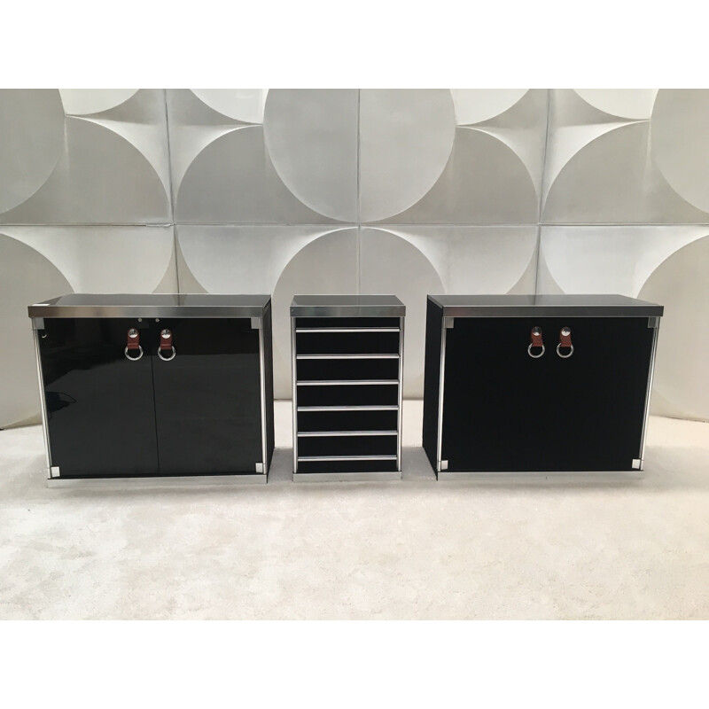 Vintage Sideboard by Guido Falesschini for Hermes - 1970s